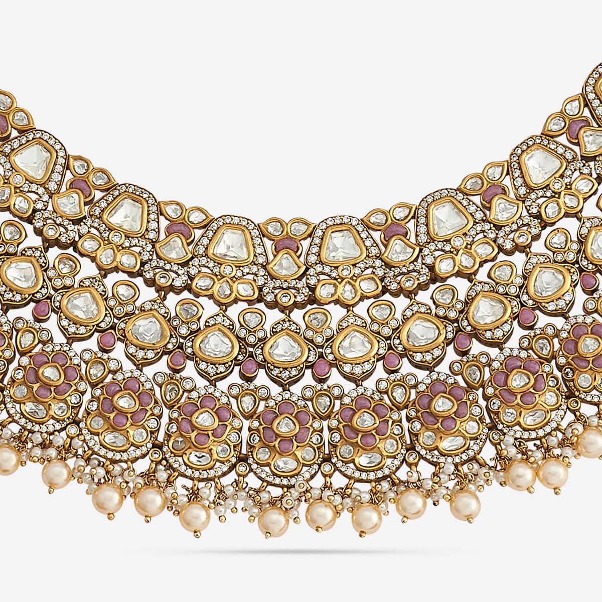 Kundan Necklace 185305 - Image 15
