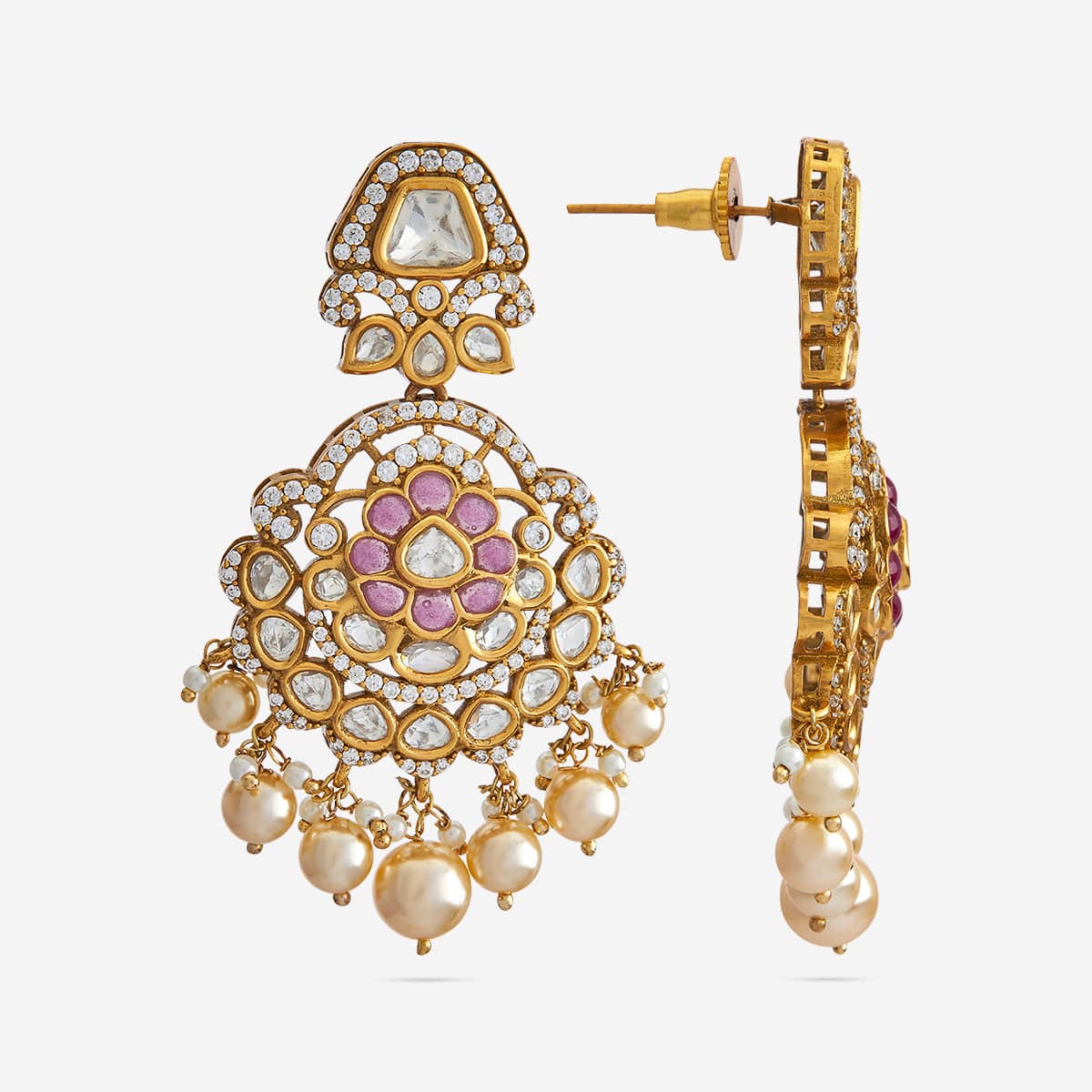 Kundan Necklace 185305 - Image 16