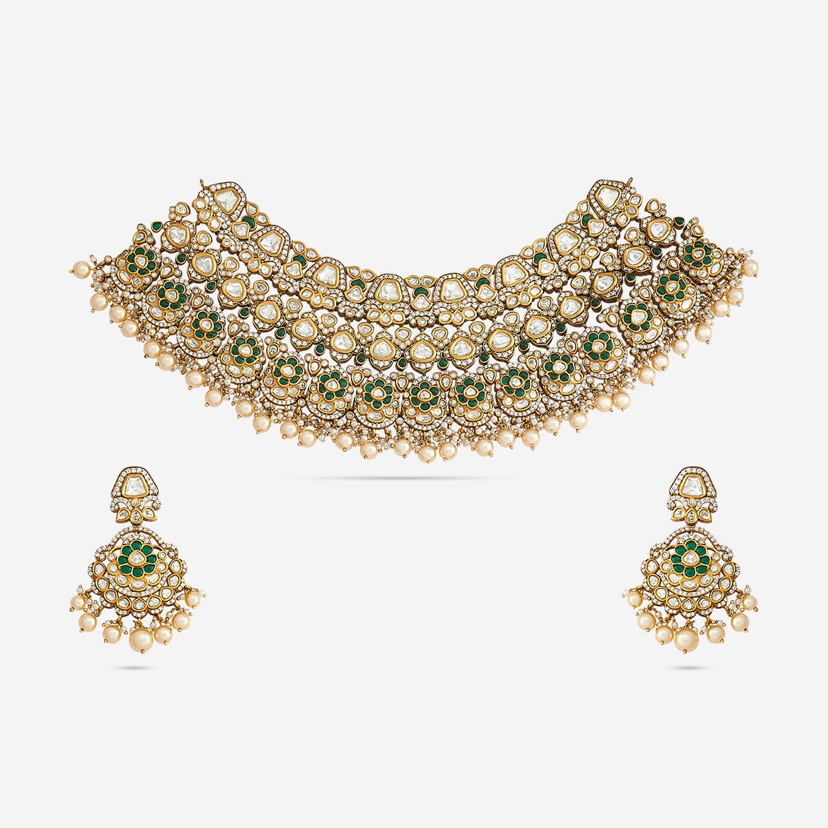 Kundan Necklace 185305 - Image 6