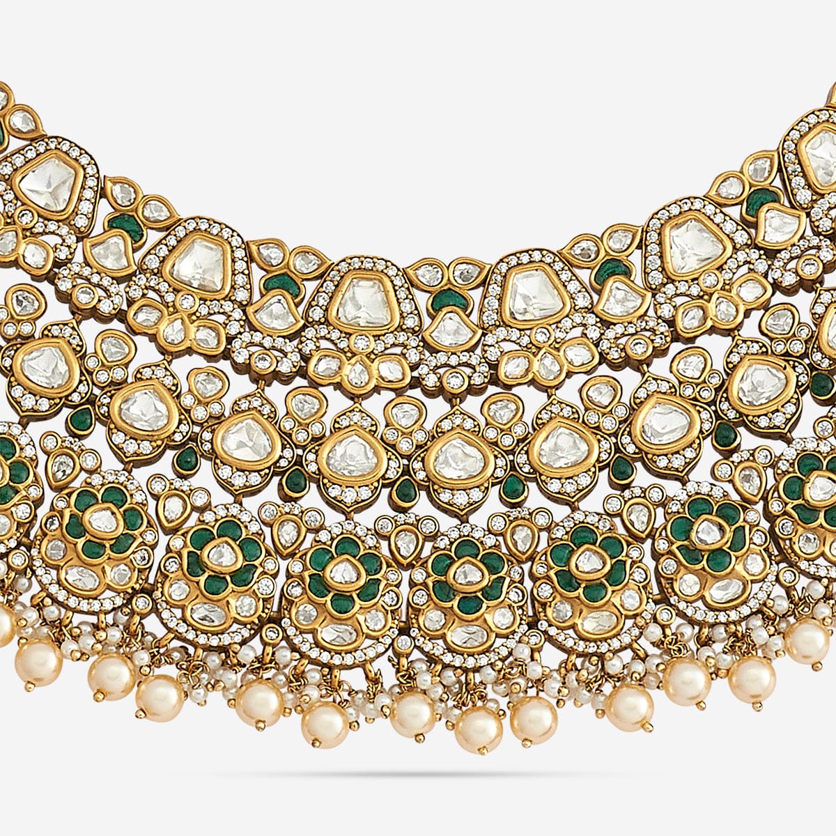 Kundan Necklace 185305 - Image 9