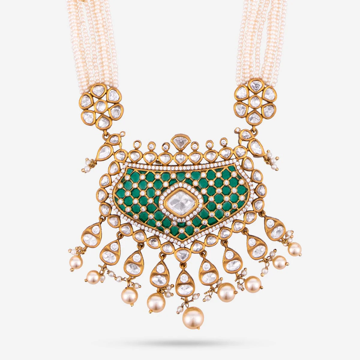 Kundan Necklace 185449 - Image 10
