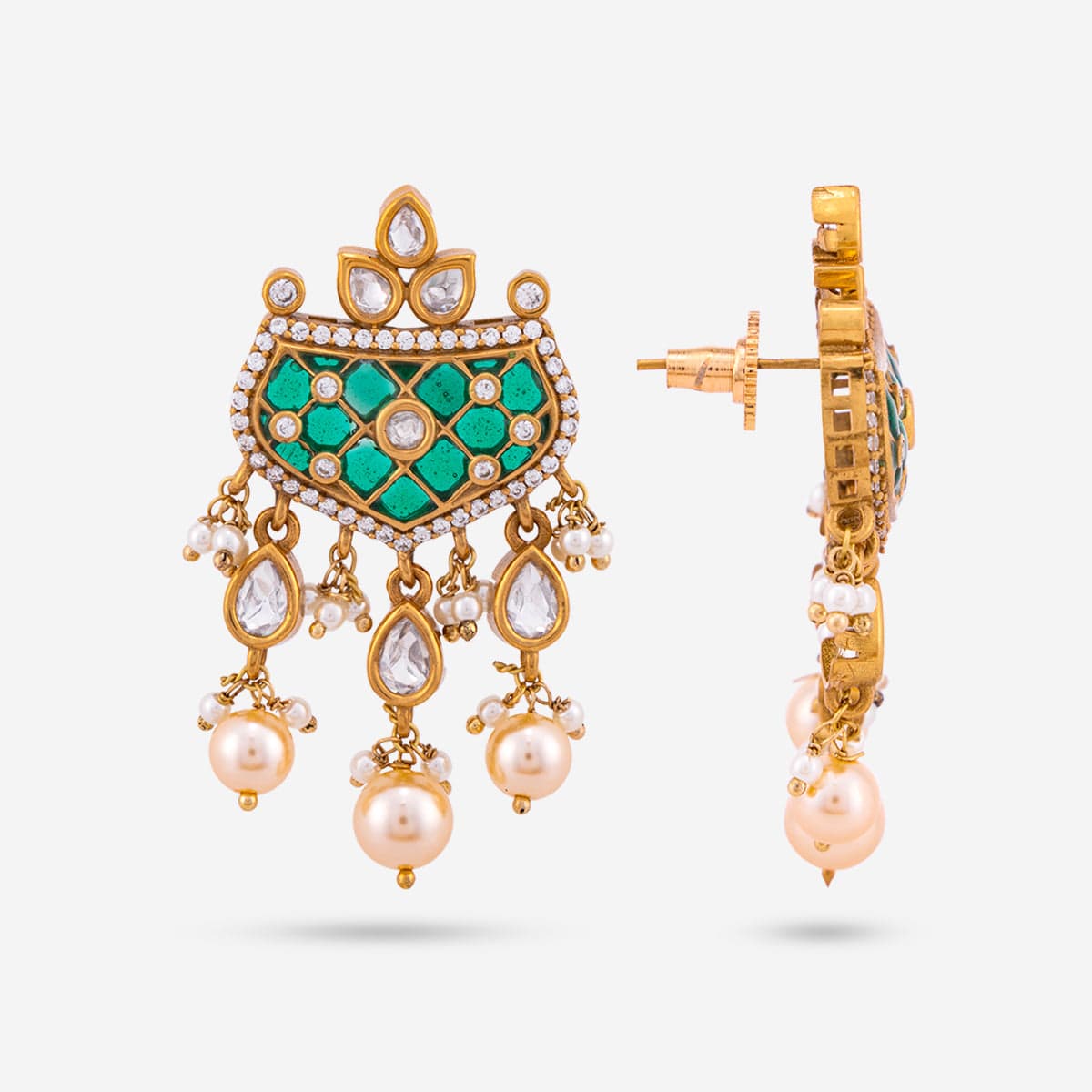 Kundan Necklace 185449 - Image 11