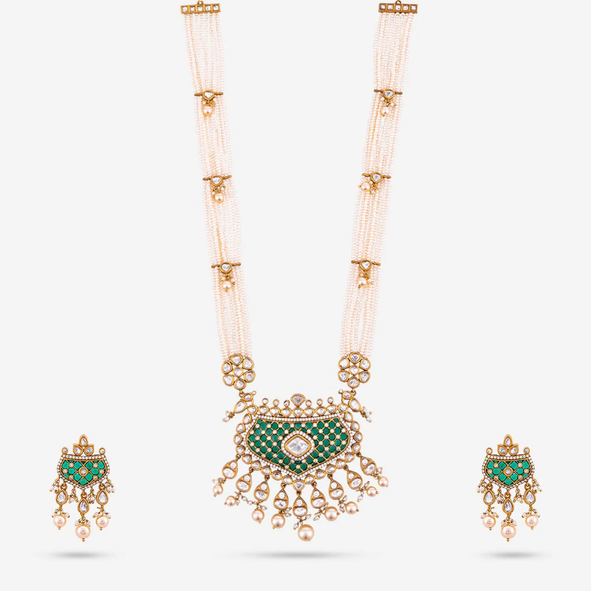 Kundan Necklace 185449 - Image 6