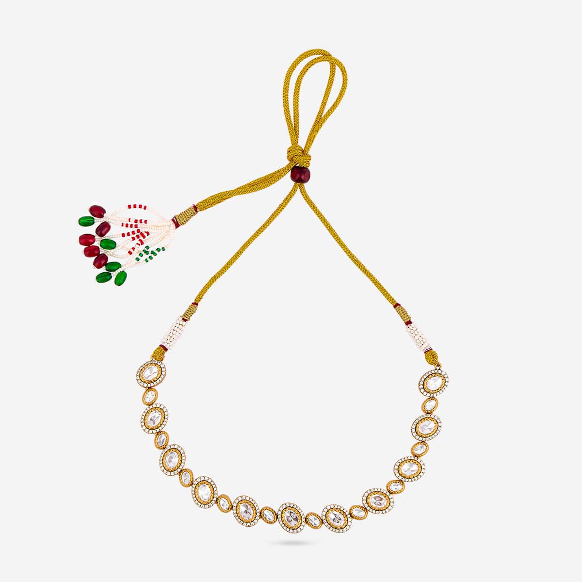 Kundan Necklace 187727 - Image 4