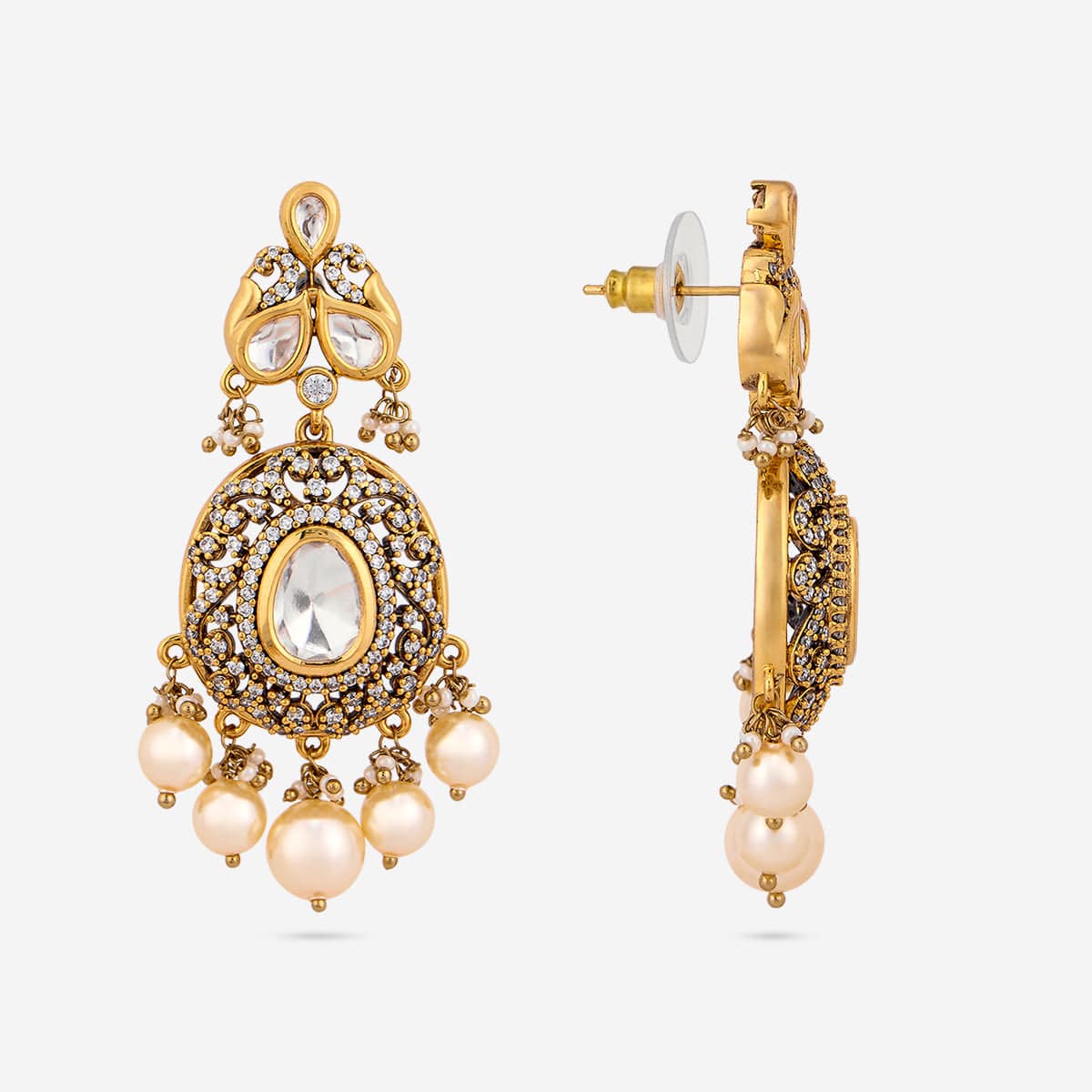 Kundan Necklace 187729 - Image 6