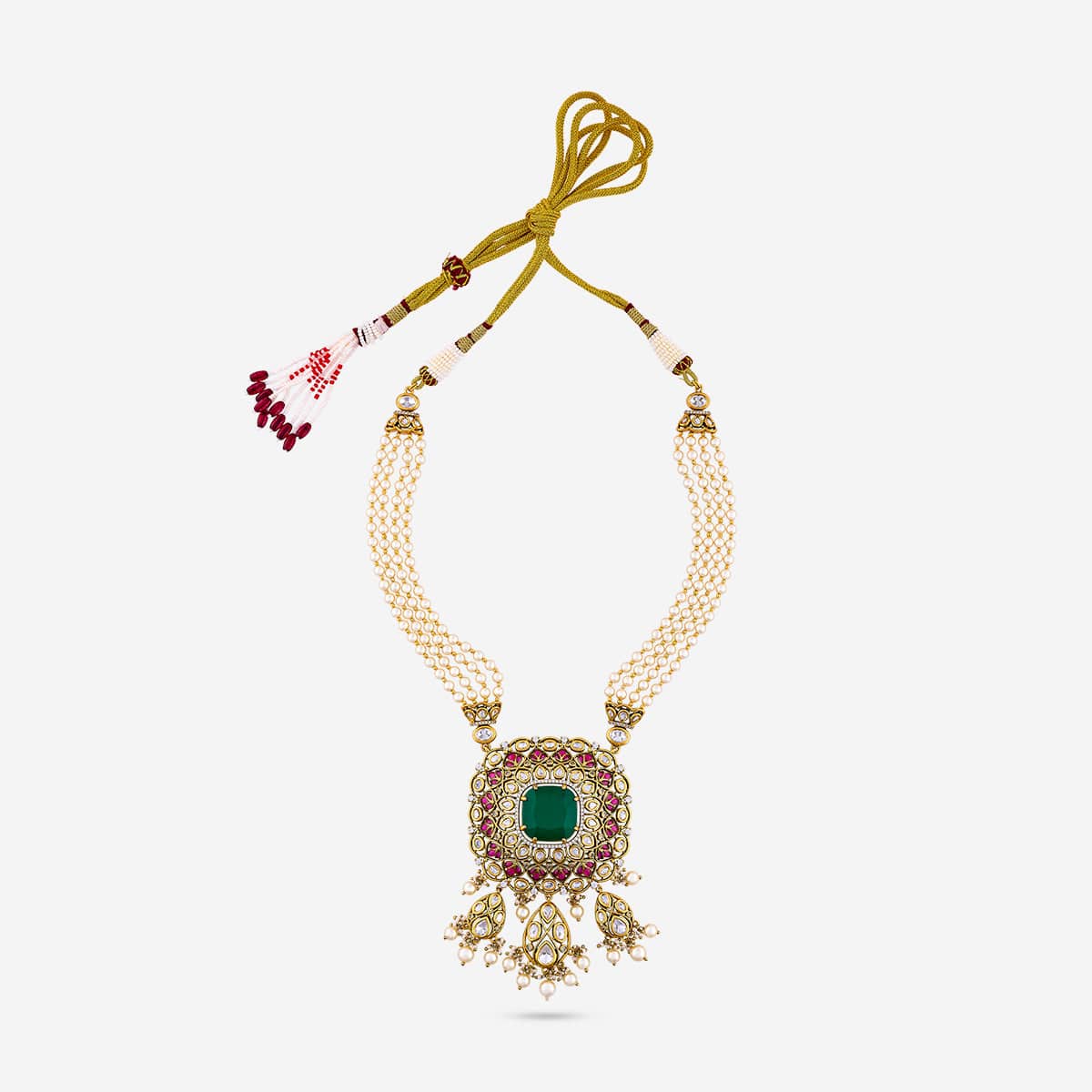 Kundan Necklace 187732 - Image 4