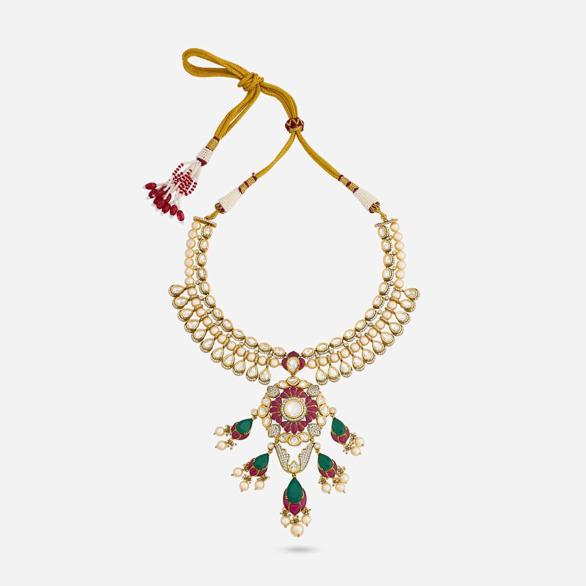 Kundan Necklace 187733 - Image 3