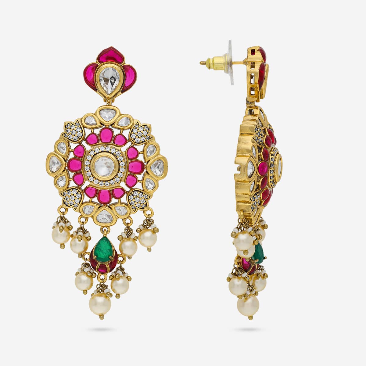 Kundan Necklace 187733 - Image 5
