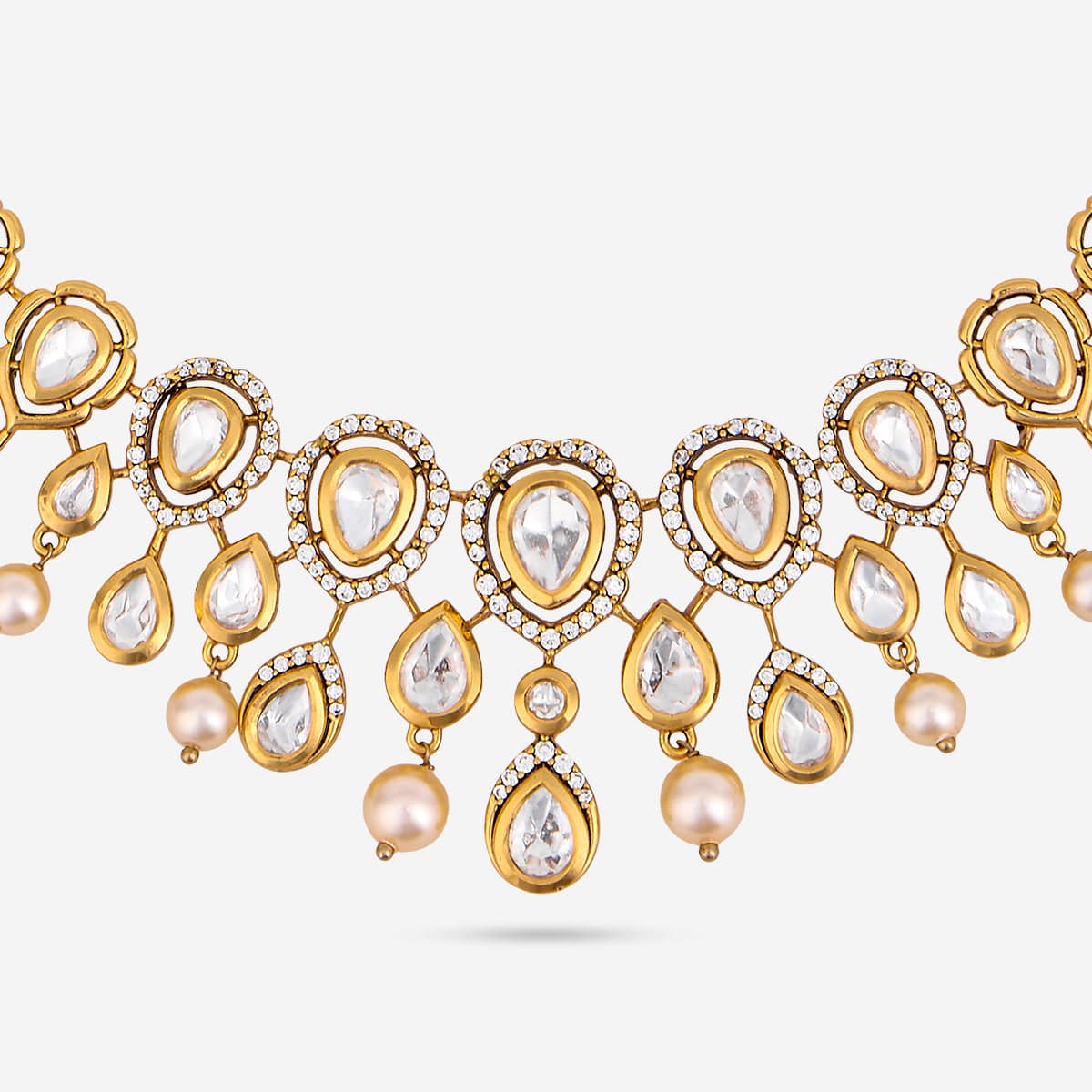 Kundan Necklace 187735 - Image 5