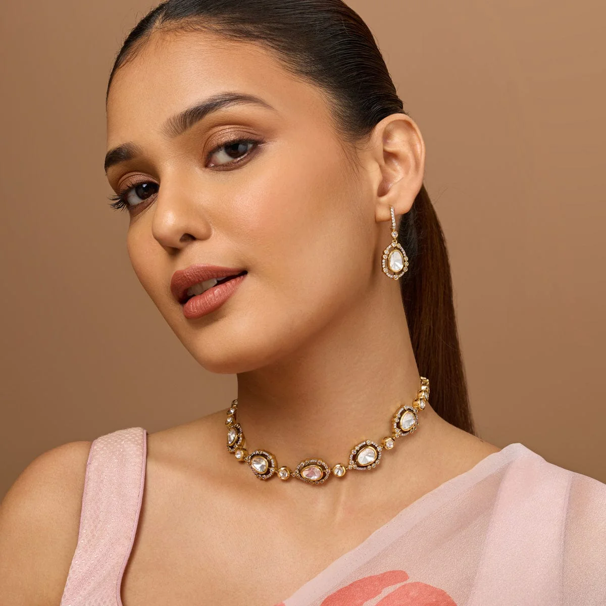 Kundan Necklace 187736 - Image 3
