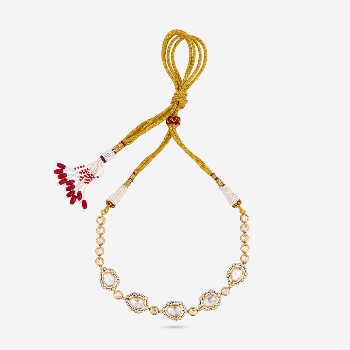 Kundan Necklace 187736 - Image 4