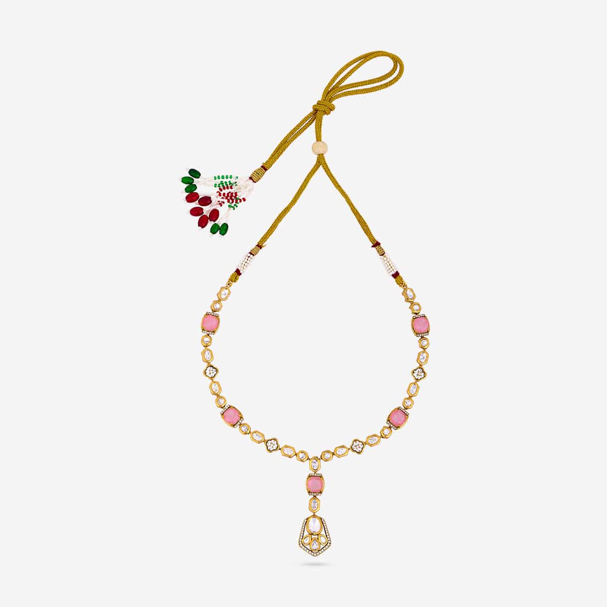 Kundan Necklace 187737 - Image 14