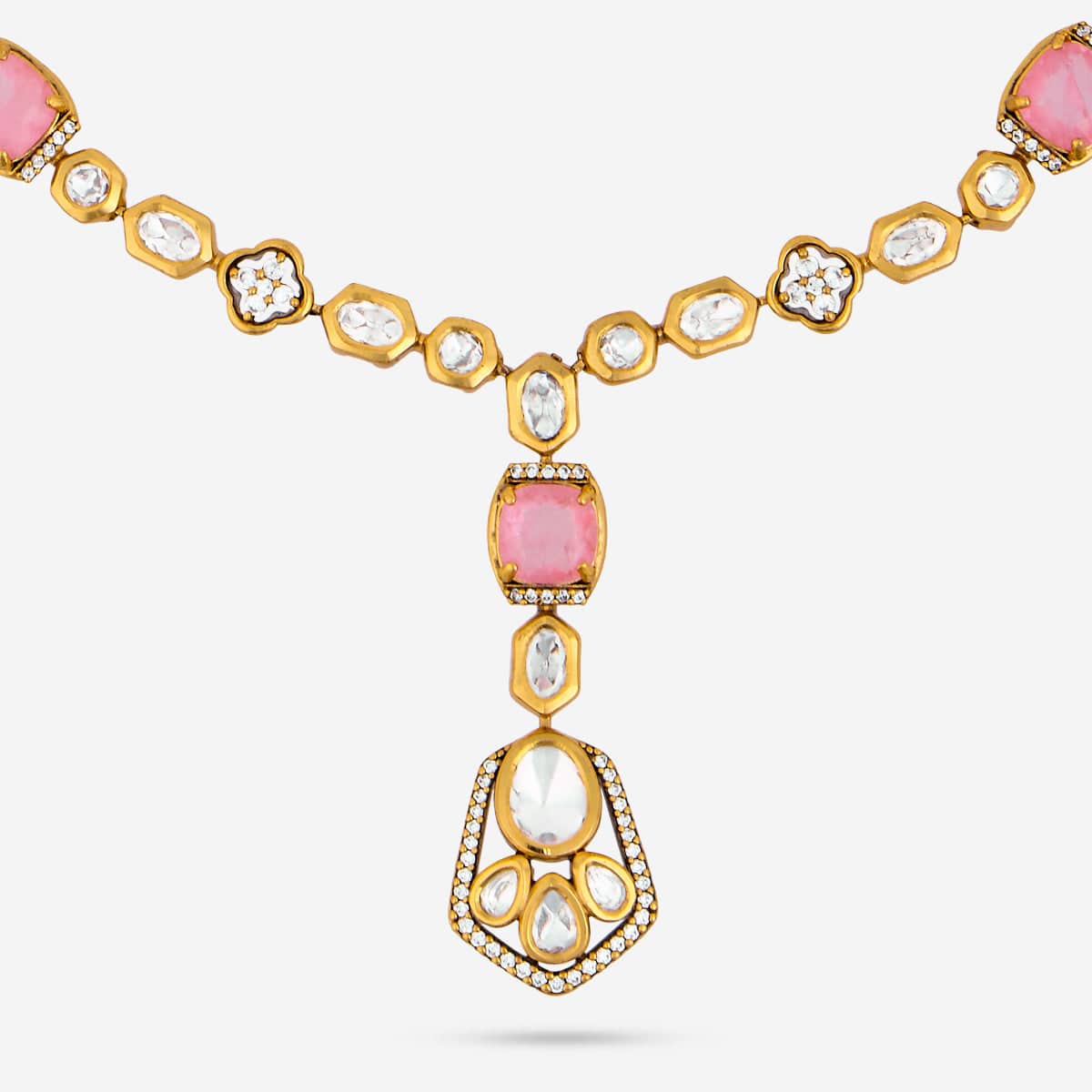 Kundan Necklace 187737 - Image 15