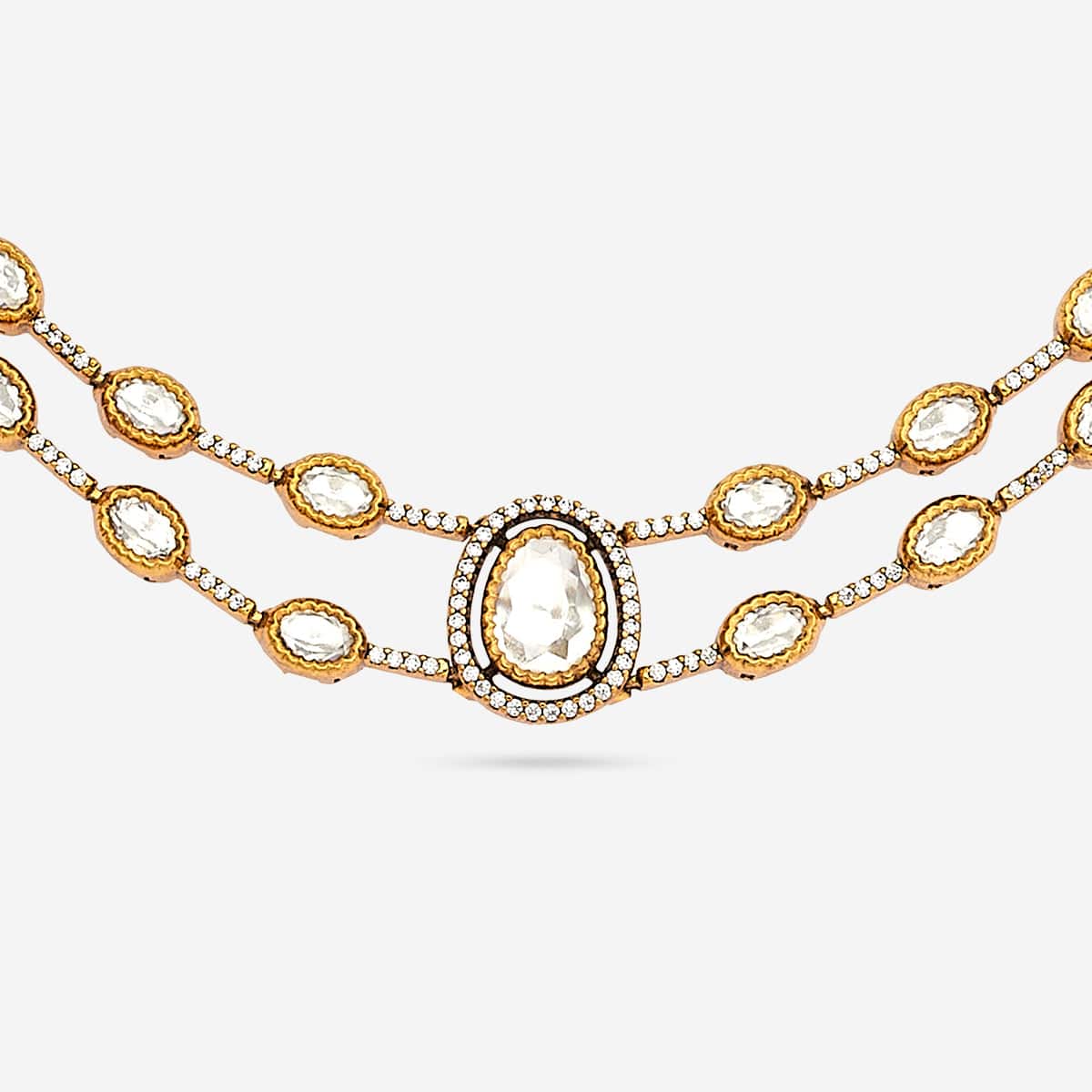 Kundan Necklace 187740 - Image 5