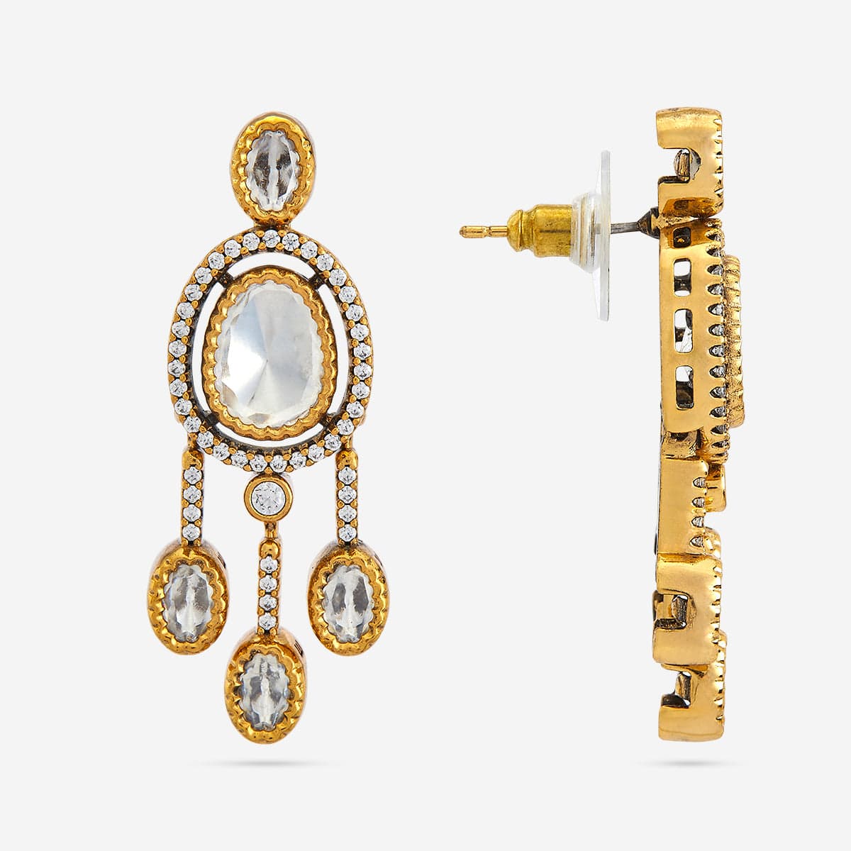Kundan Necklace 187740 - Image 6