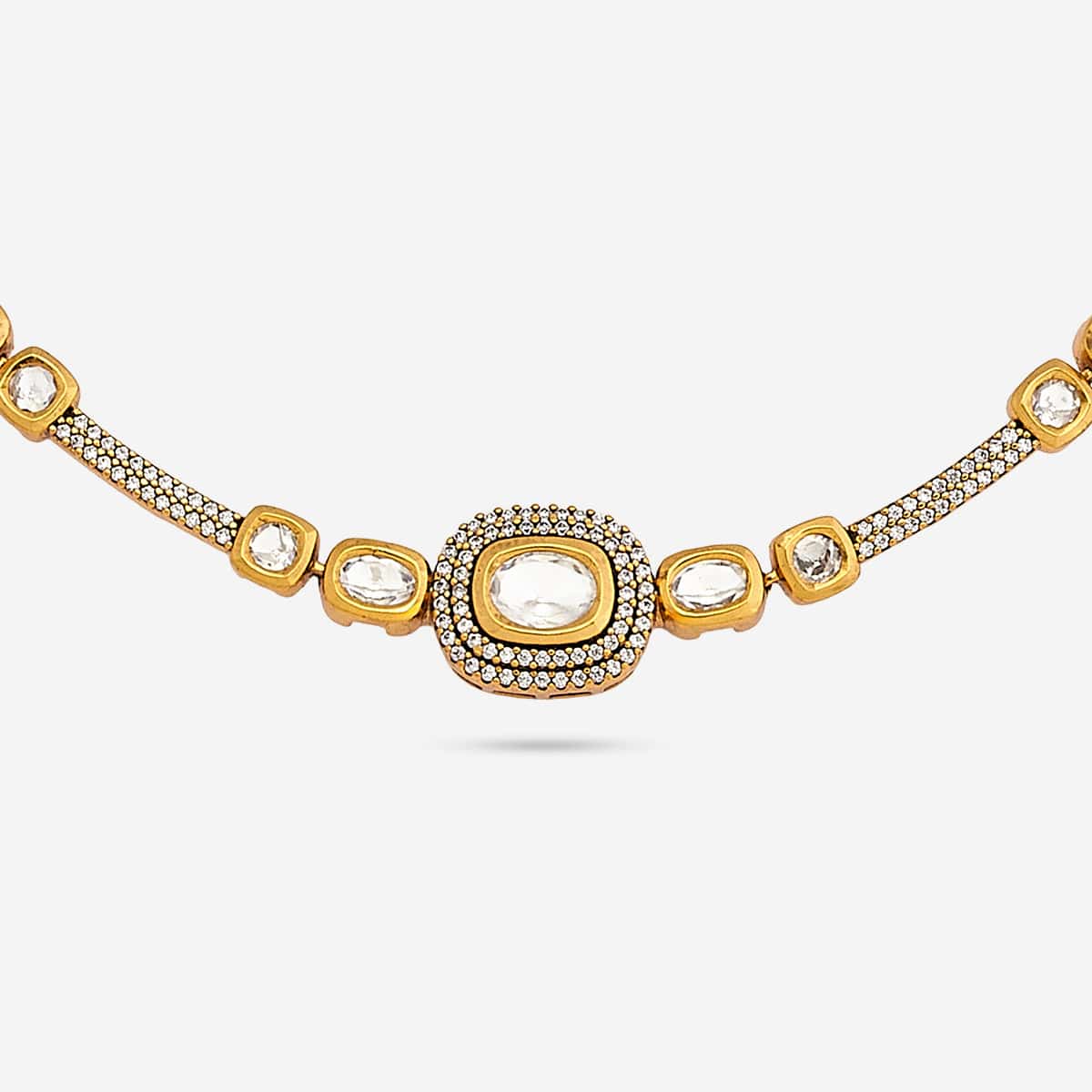 Kundan Necklace 187741 - Image 5