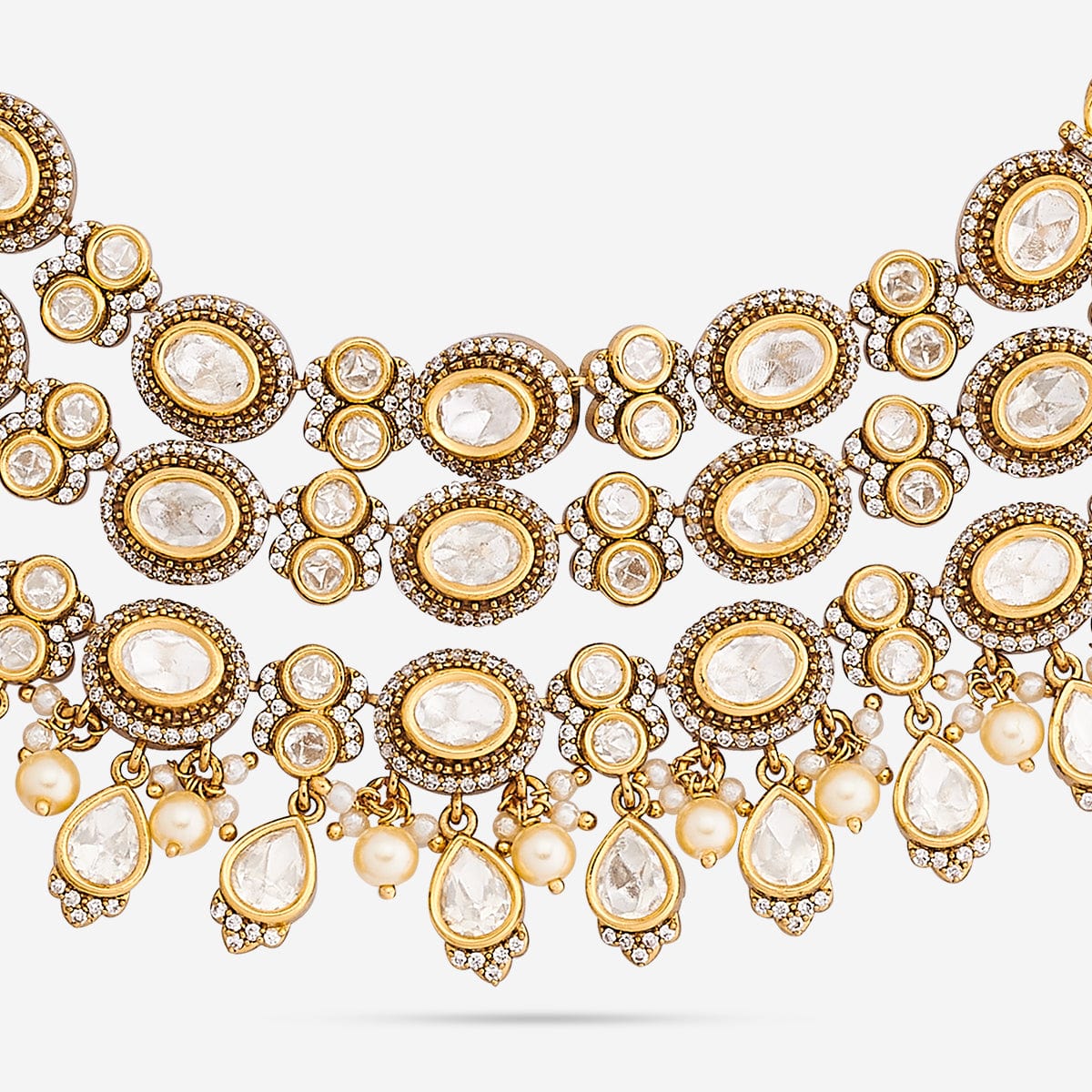 Kundan Necklace 187883 - Image 5