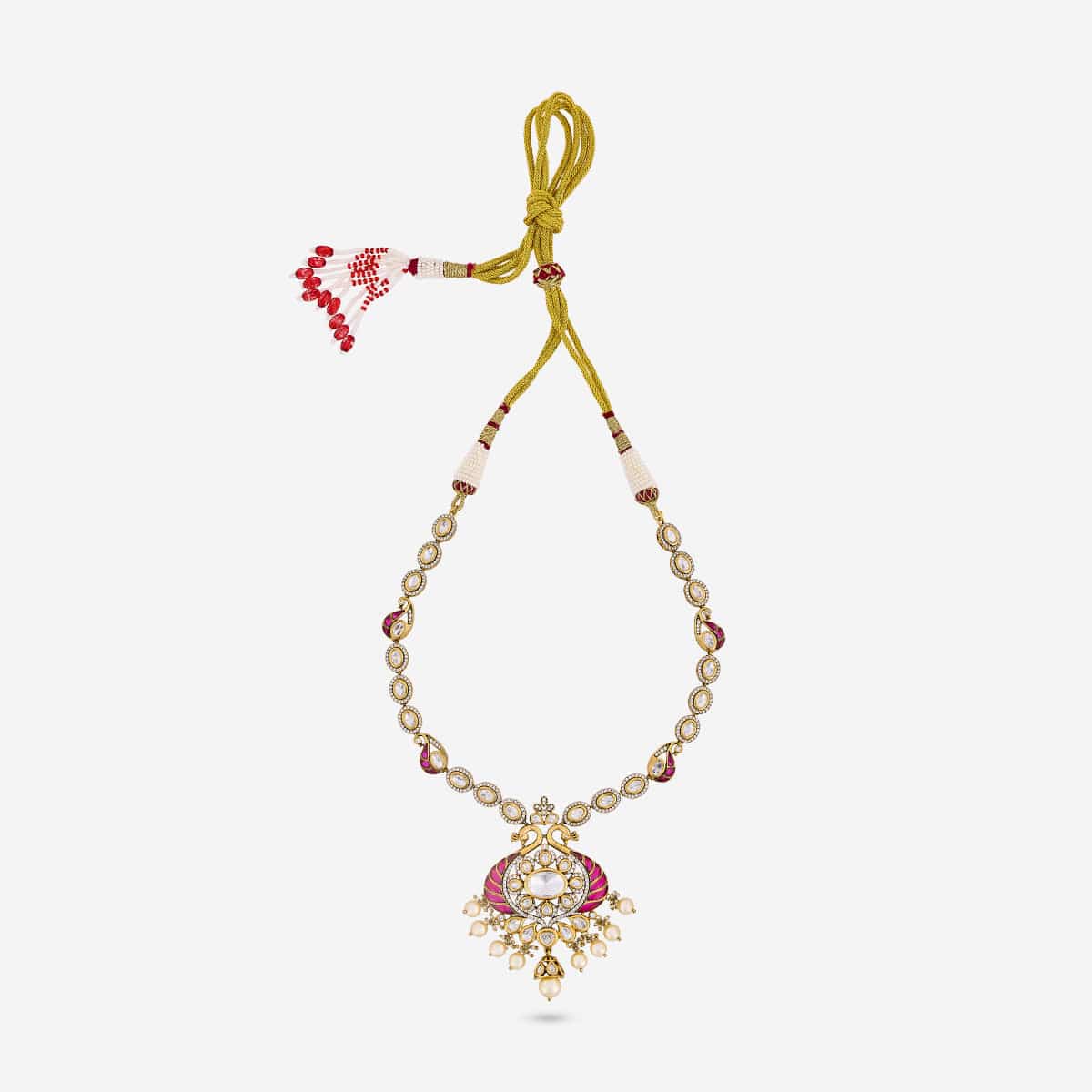 Kundan Necklace 189209 - Image 3