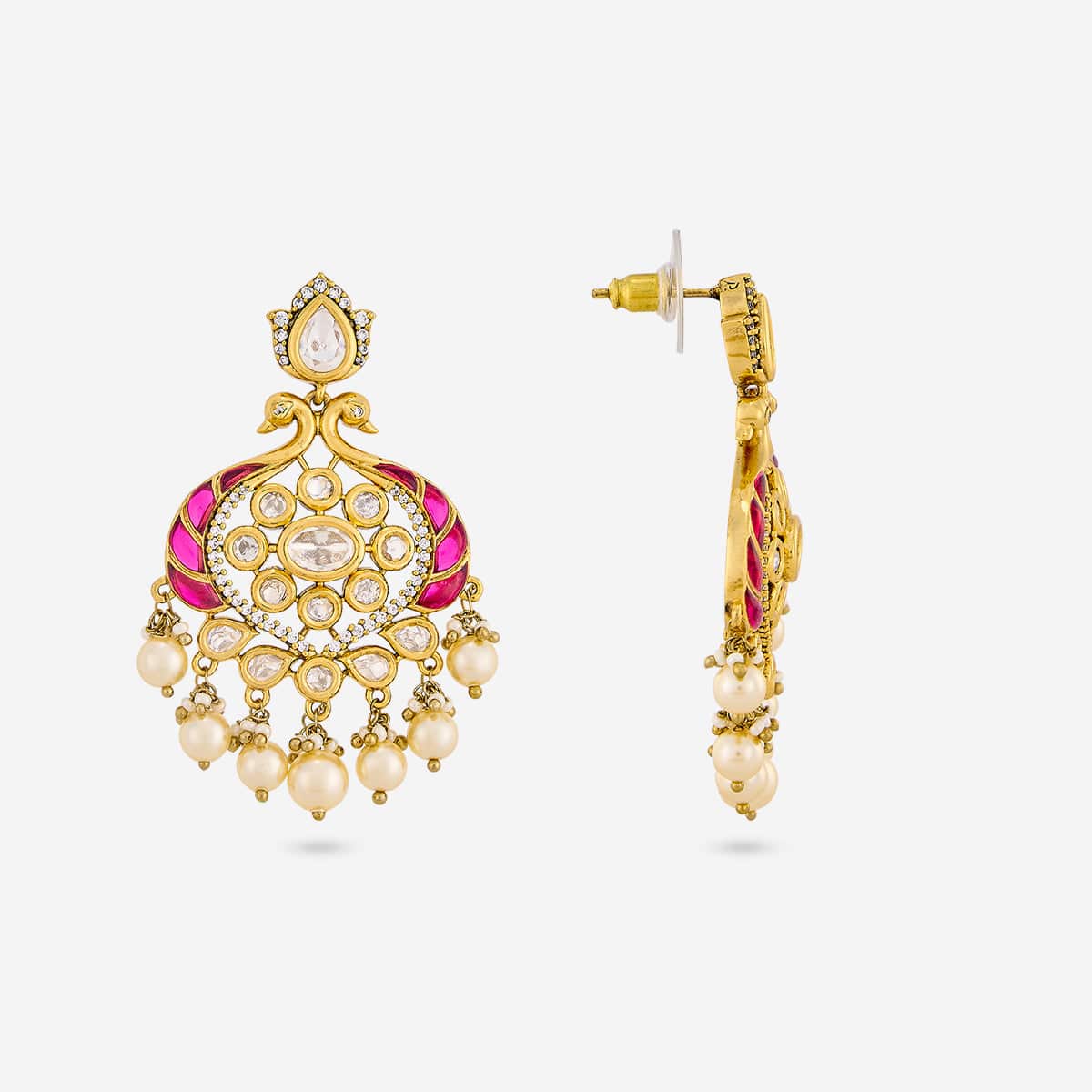 Kundan Necklace 189209 - Image 5