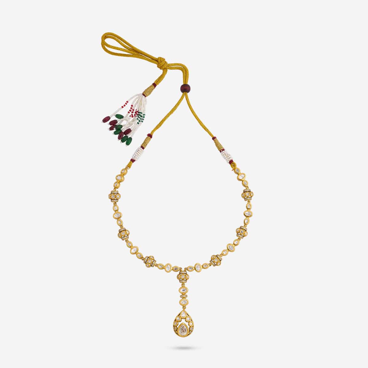 Kundan Necklace 189239 - Image 4