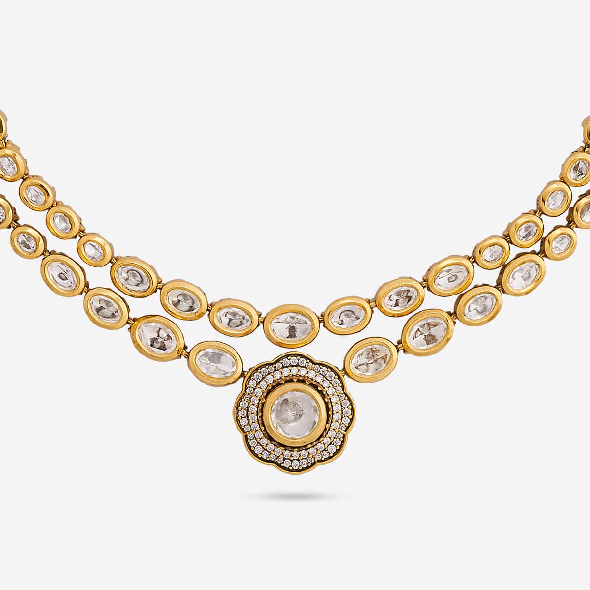 Kundan Necklace 189242 - Image 5