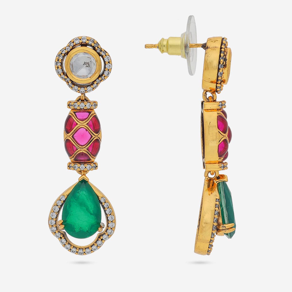 Kundan Necklace 189243 - Image 6