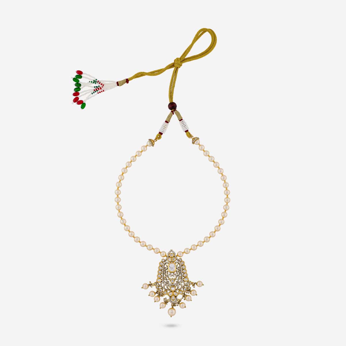 Kundan Necklace 189244 - Image 4