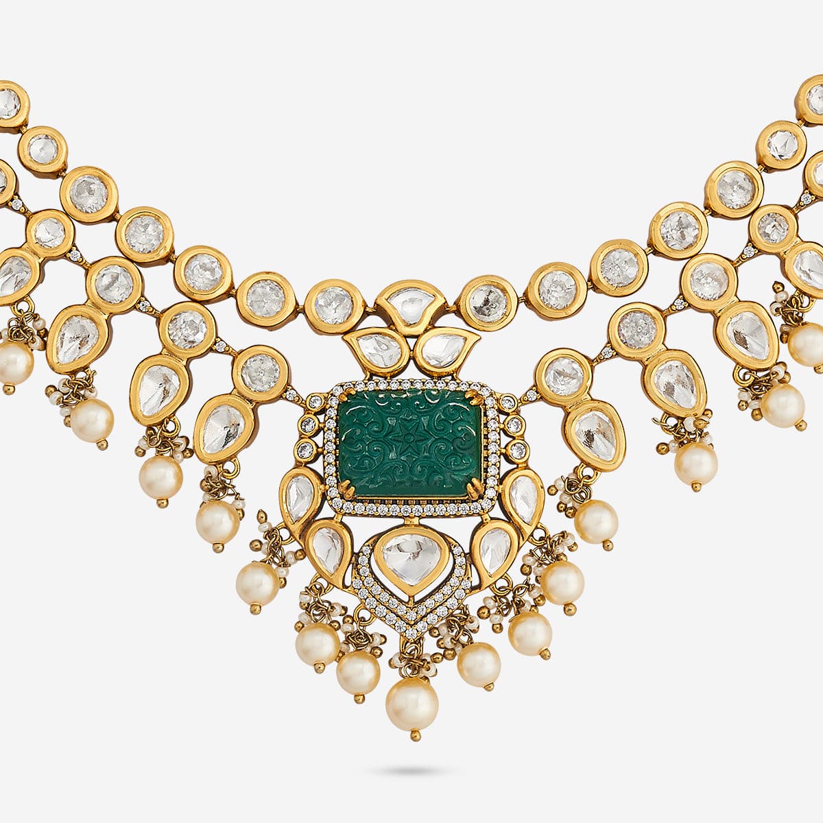 Kundan Necklace 191726 - Image 10