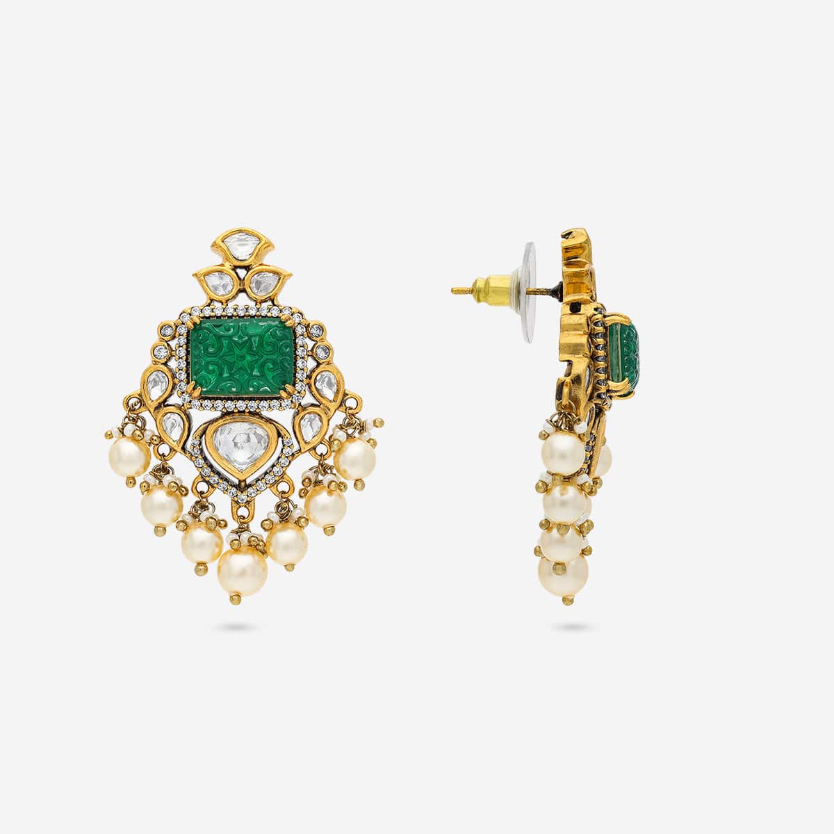 Kundan Necklace 191726 - Image 11