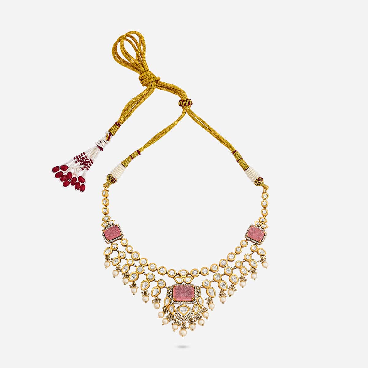 Kundan Necklace 191726 - Image 14
