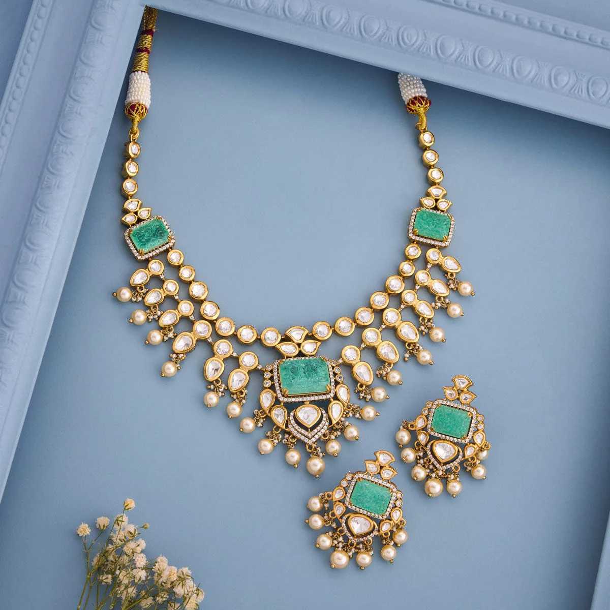 Kundan Necklace 191726 - Image 18