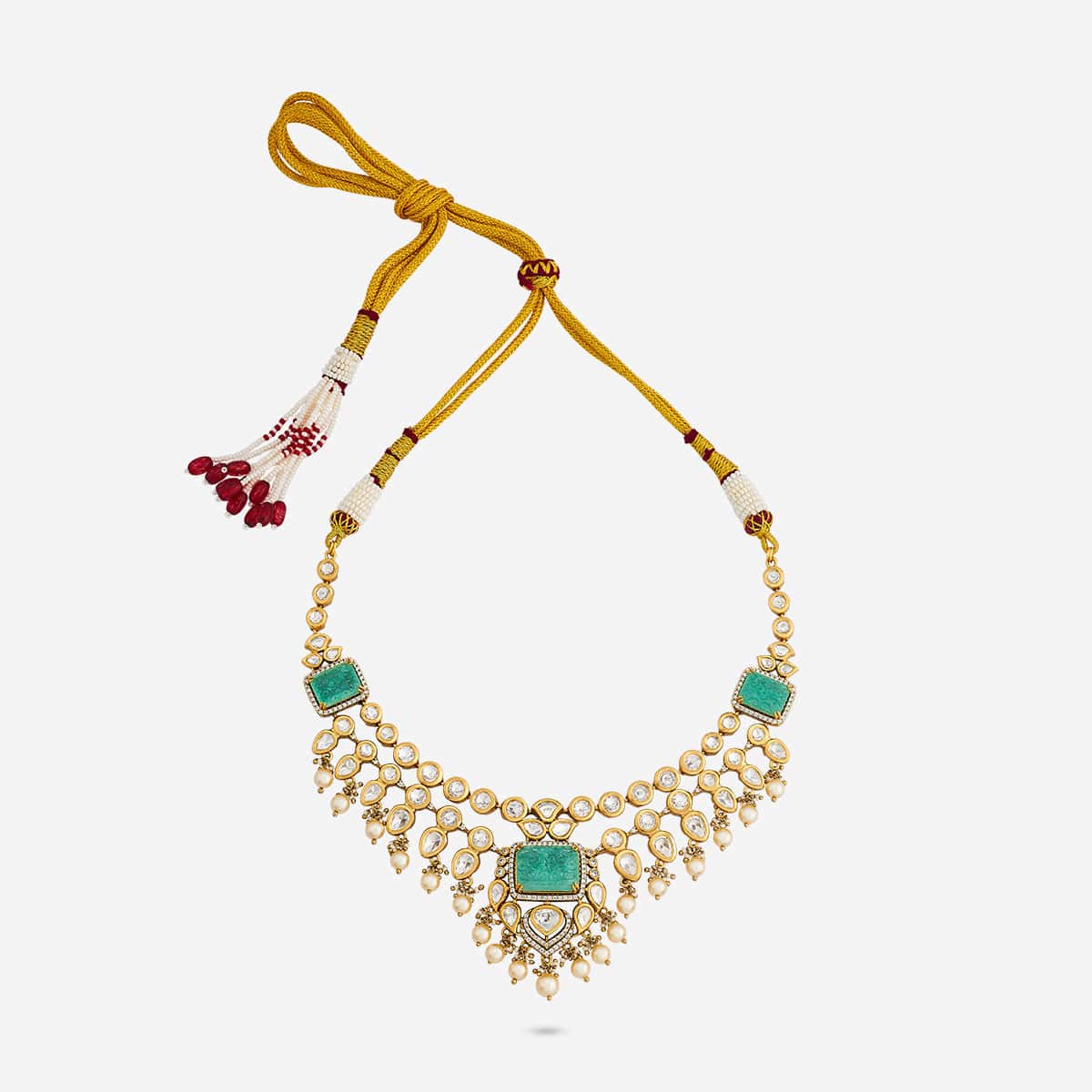 Kundan Necklace 191726 - Image 19