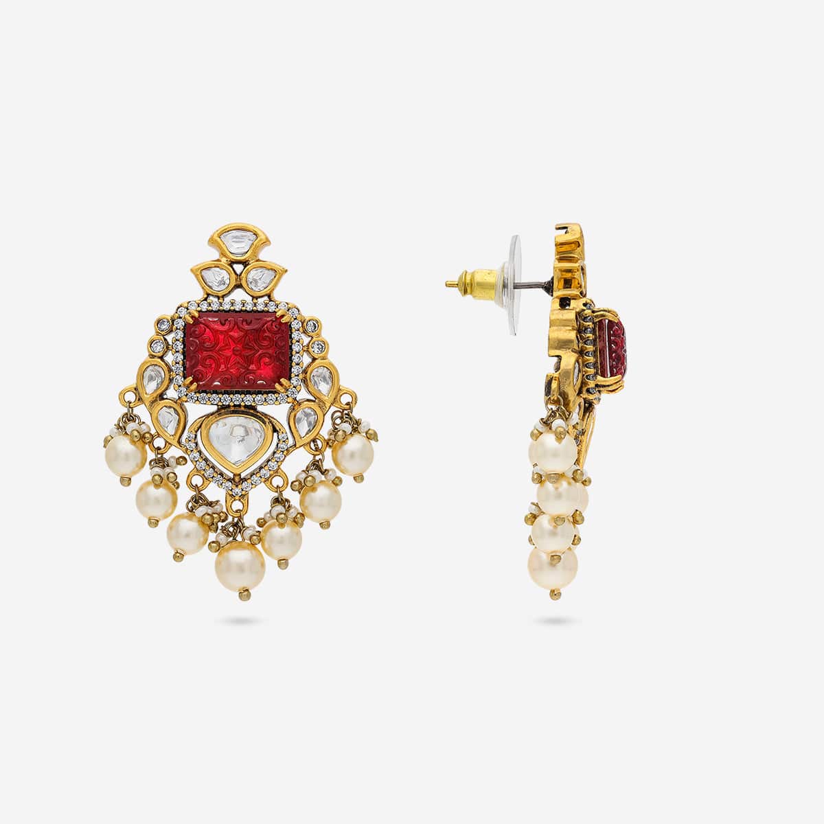 Kundan Necklace 191726 - Image 5