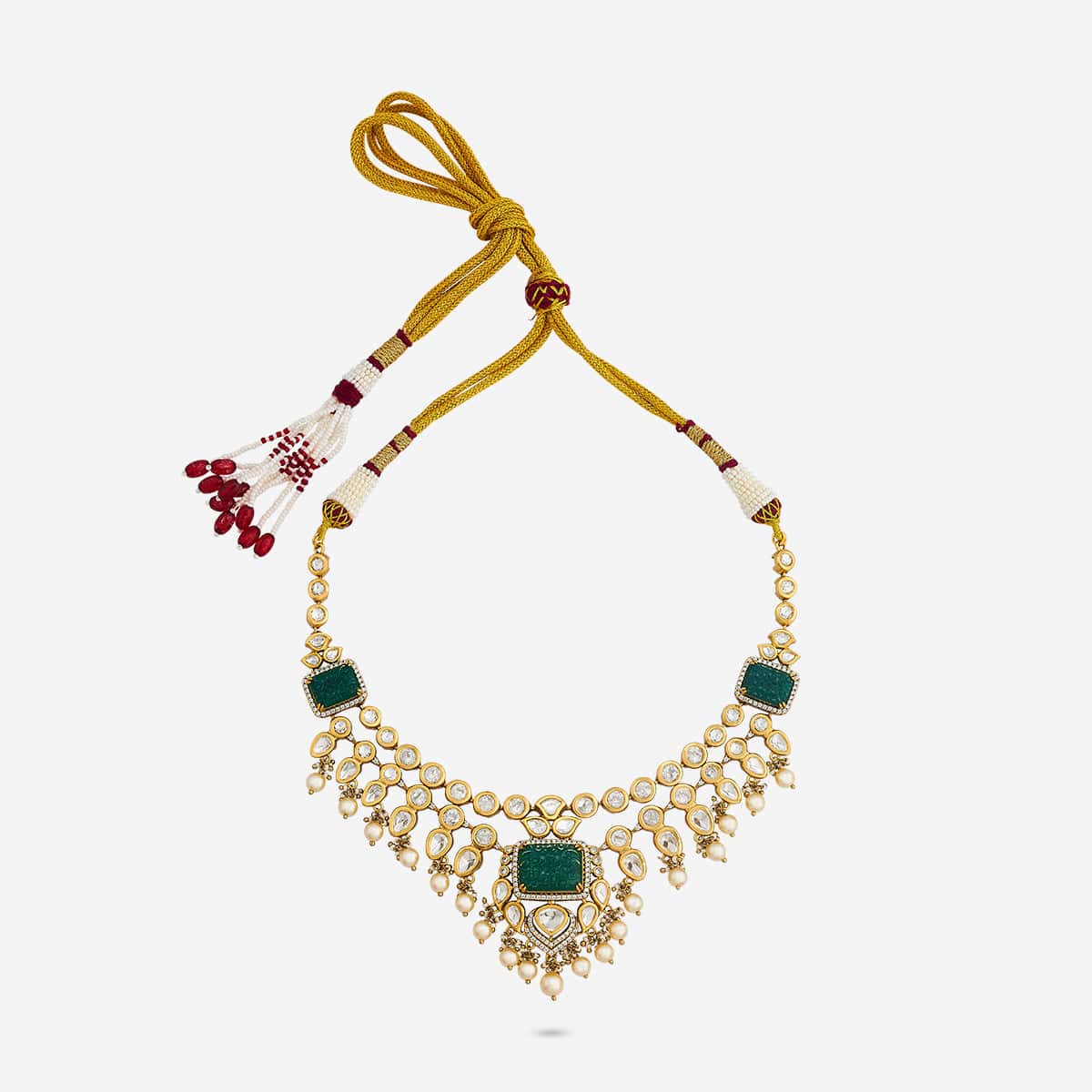 Kundan Necklace 191726 - Image 9