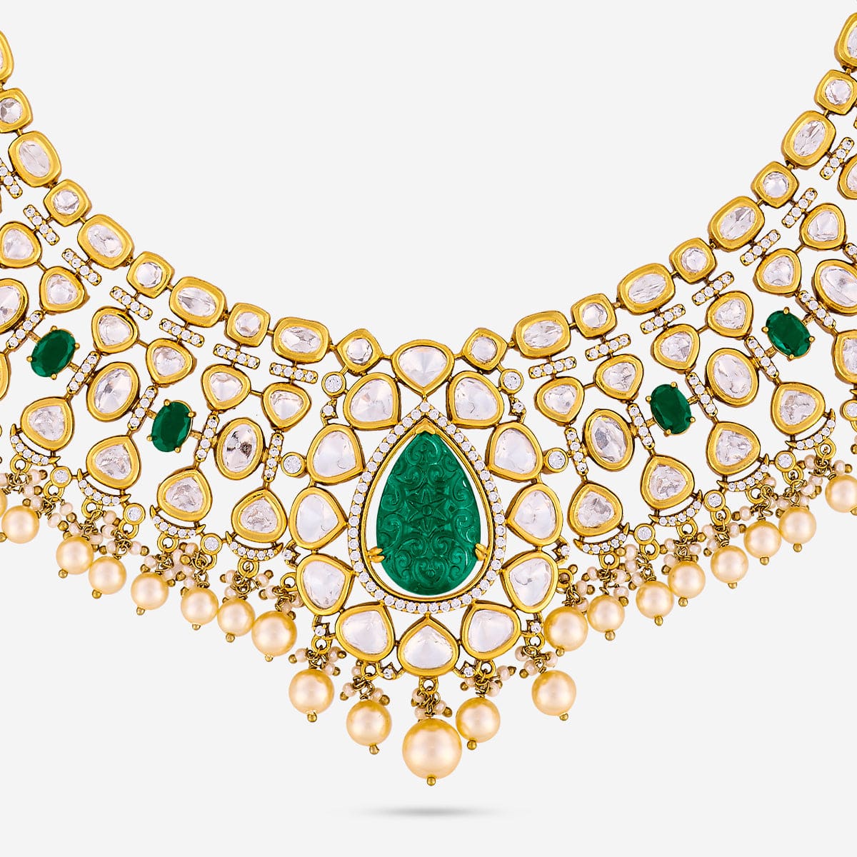 Kundan Necklace 191731 - Image 10