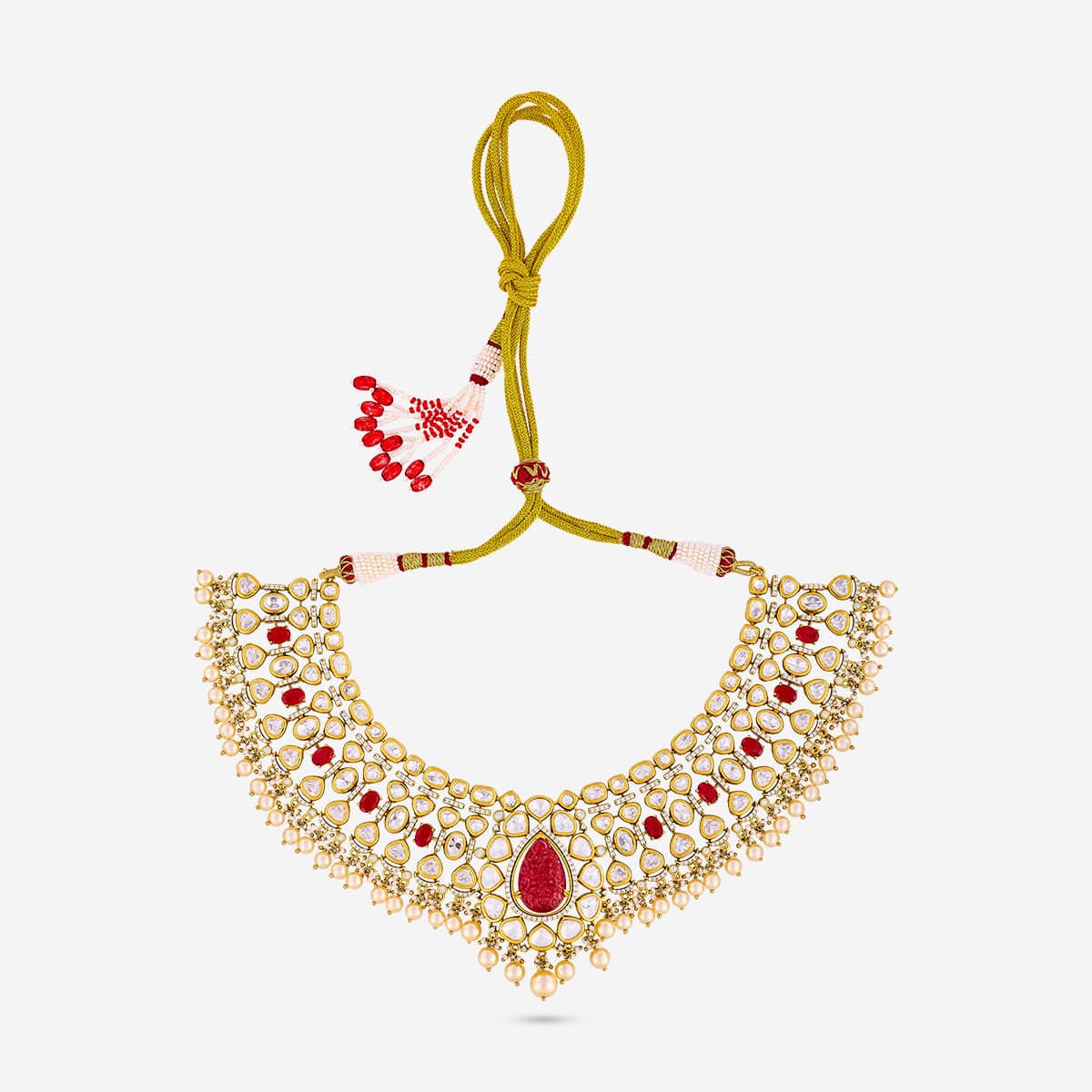 Kundan Necklace 191731 - Image 3
