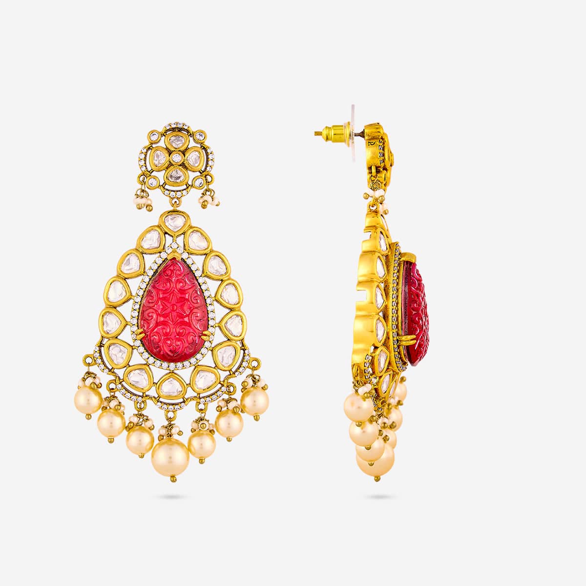 Kundan Necklace 191731 - Image 5