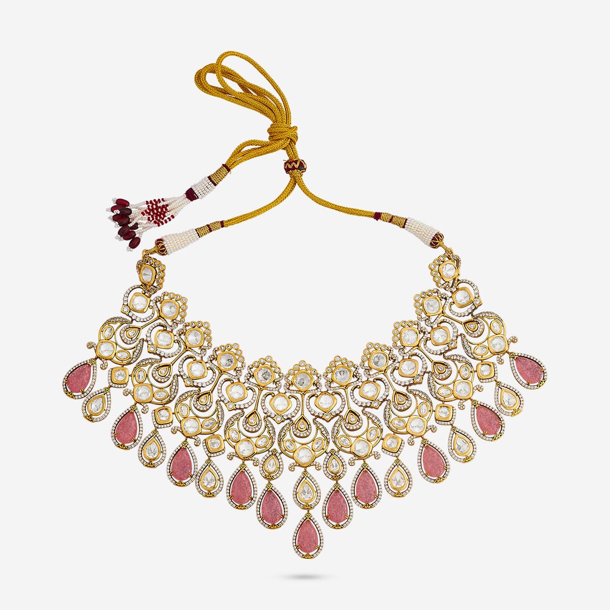 Kundan Necklace 191735 - Image 3