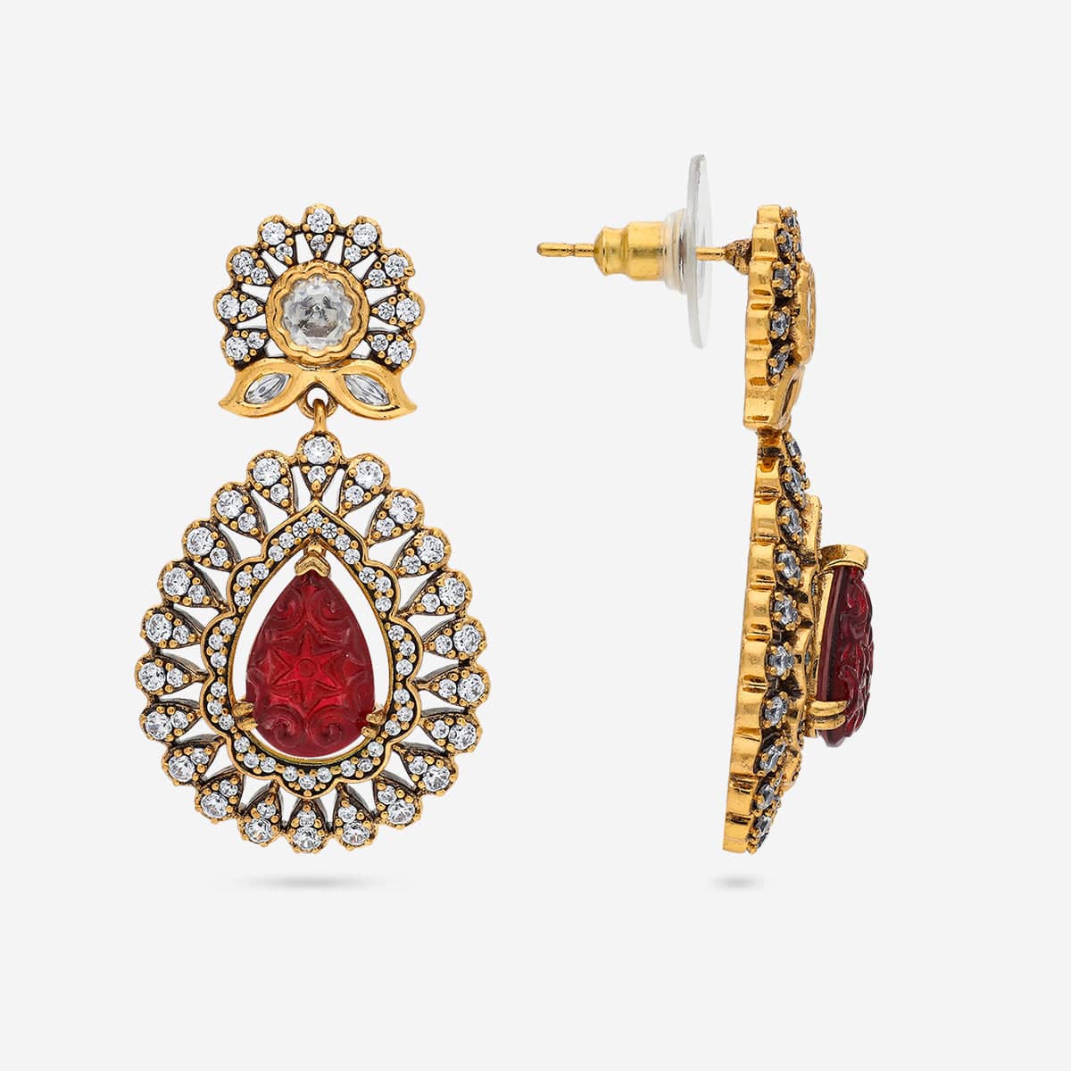 Kundan Necklace 191748 - Image 5