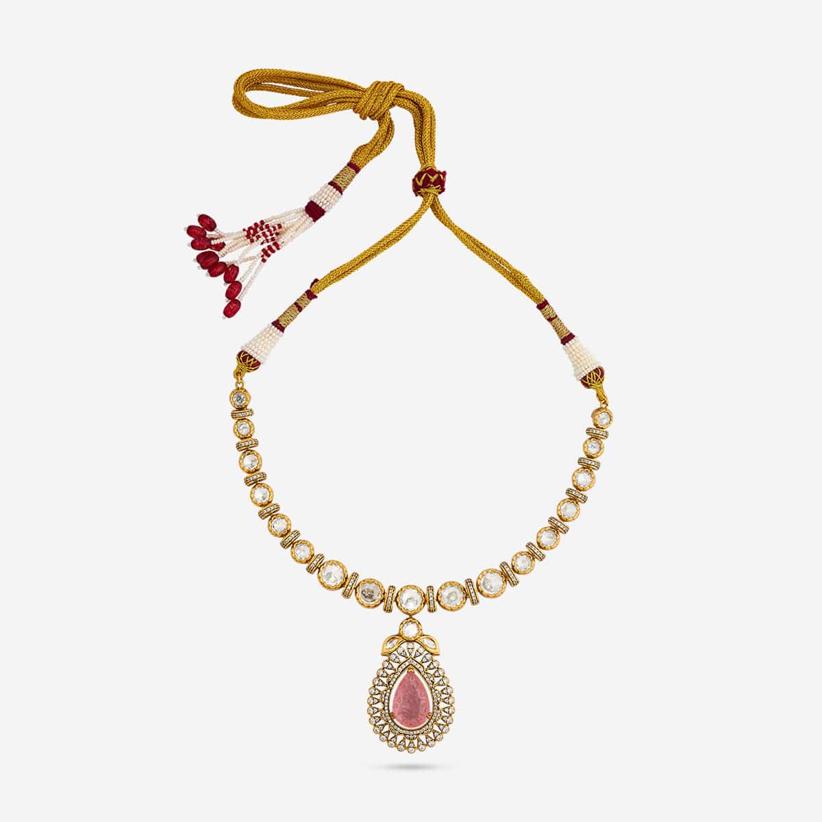 Kundan Necklace 191748 - Image 8
