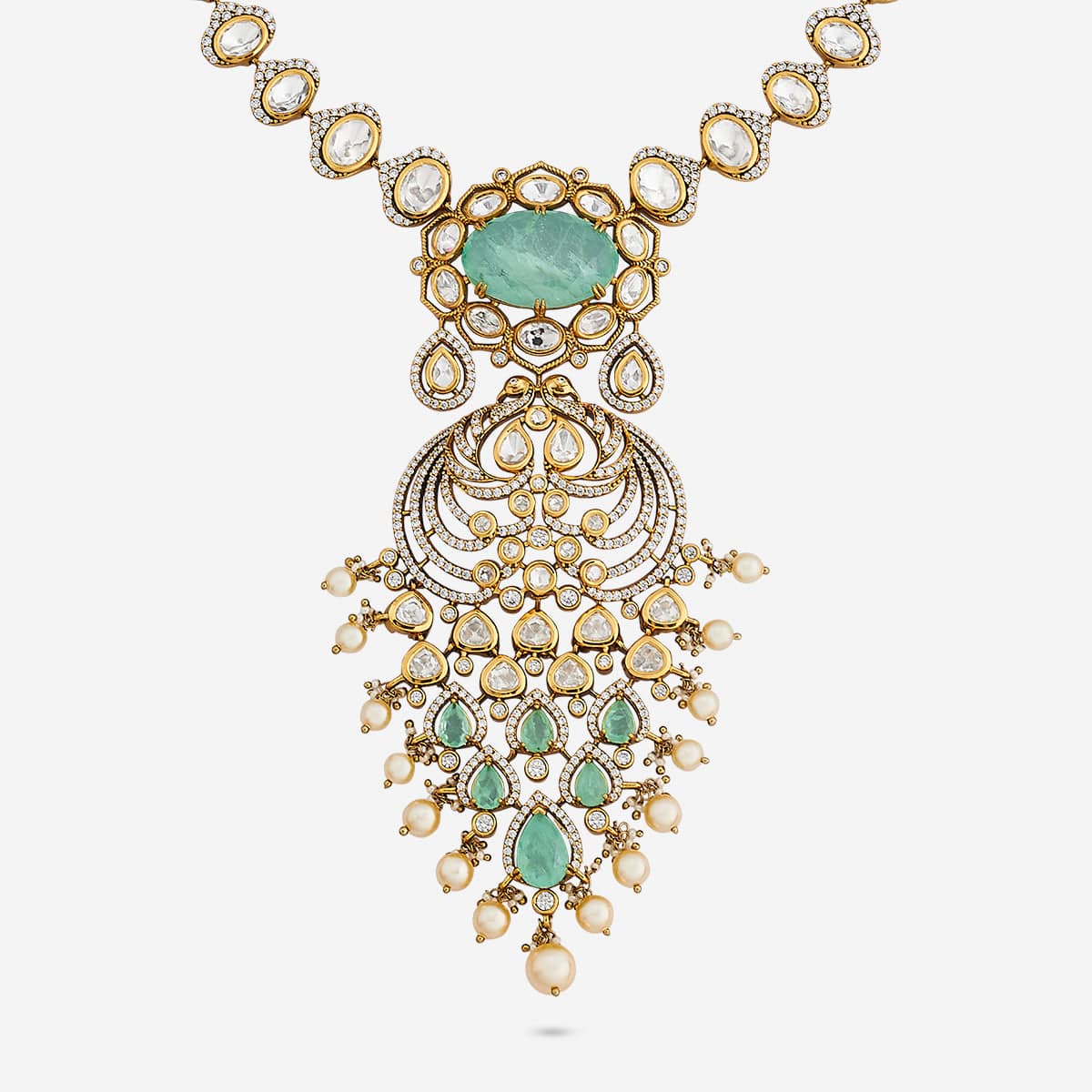 Kundan Necklace 191754 - Image 10