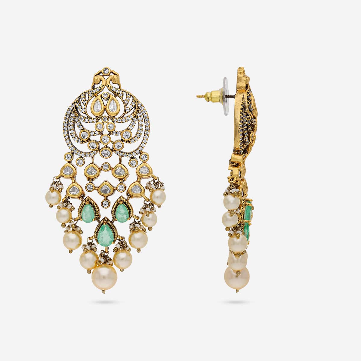 Kundan Necklace 191754 - Image 11