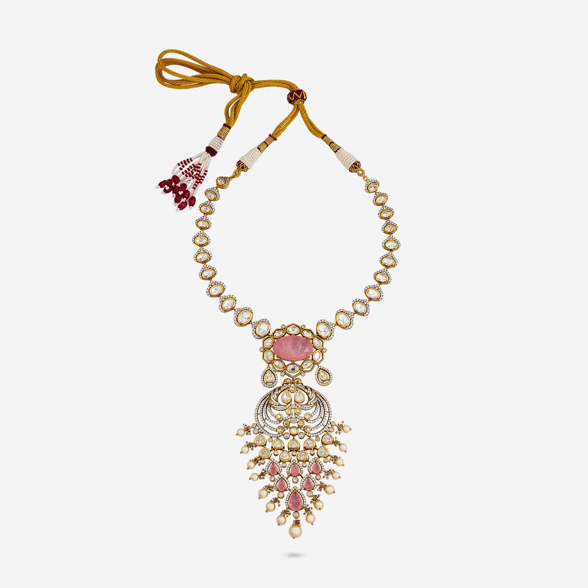 Kundan Necklace 191754 - Image 3