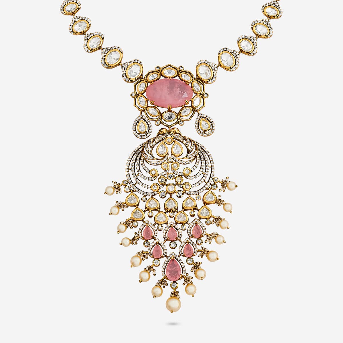 Kundan Necklace 191754 - Image 4
