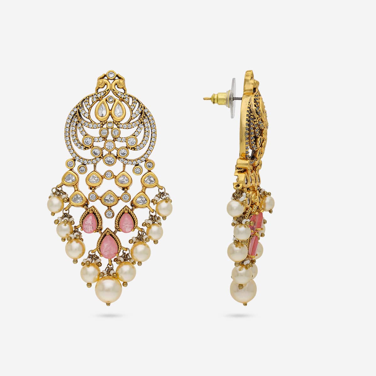 Kundan Necklace 191754 - Image 5