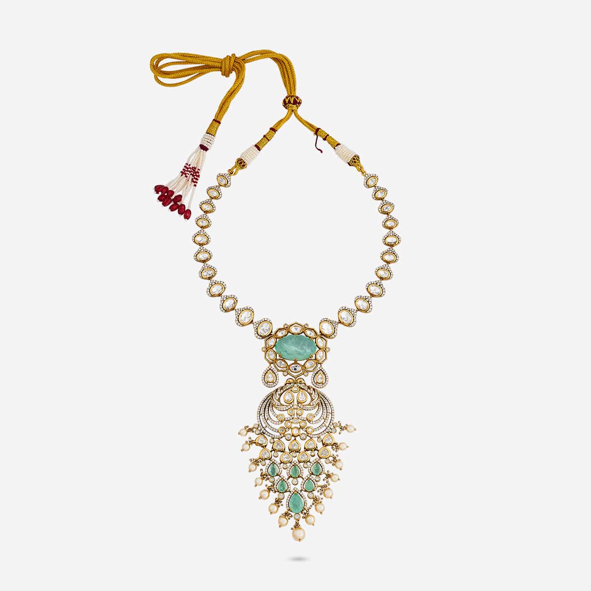 Kundan Necklace 191754 - Image 9