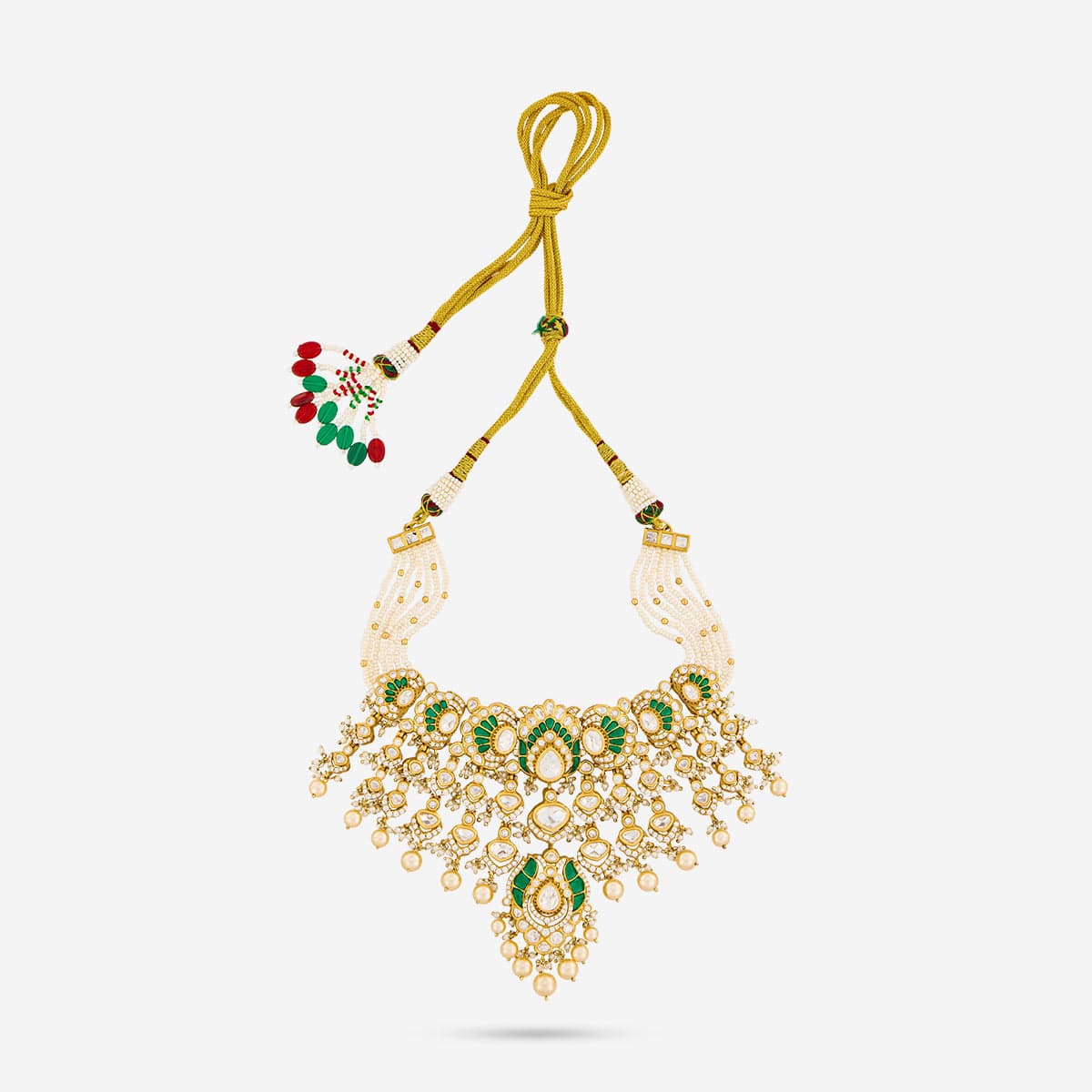 Kundan Necklace 193722 - Image 4