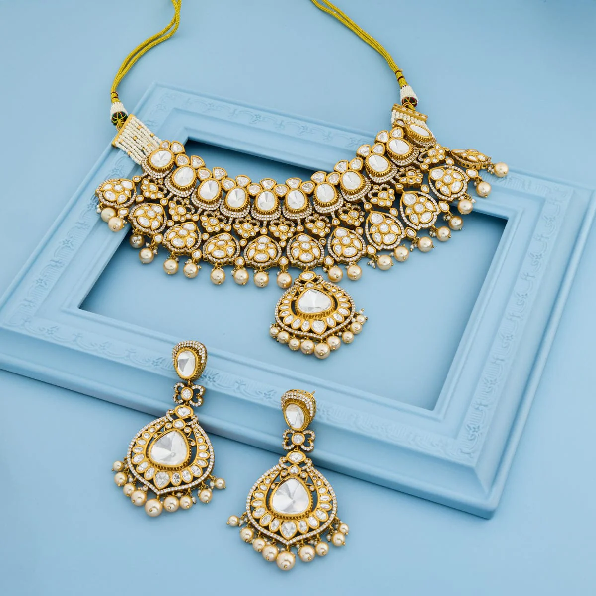 Kundan Necklace 193728 - Image 2