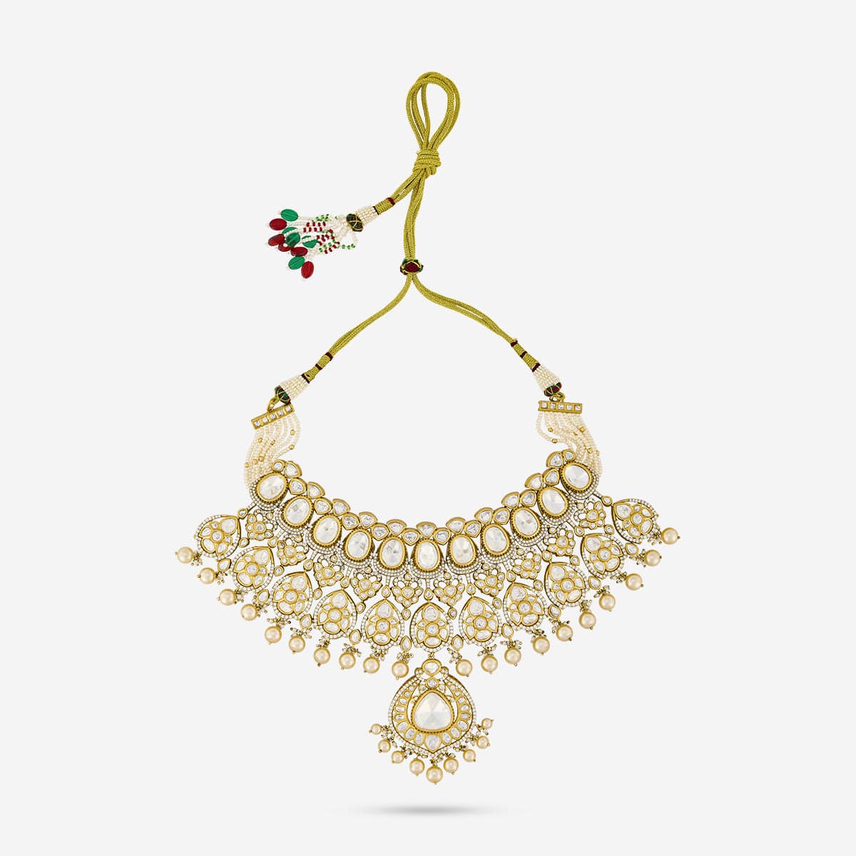 Kundan Necklace 193728 - Image 4