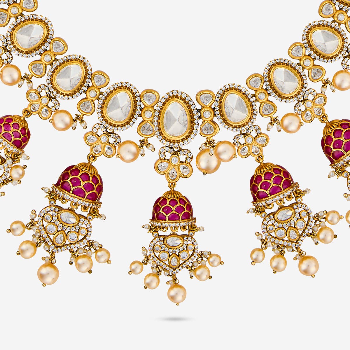 Kundan Necklace 193729 - Image 5